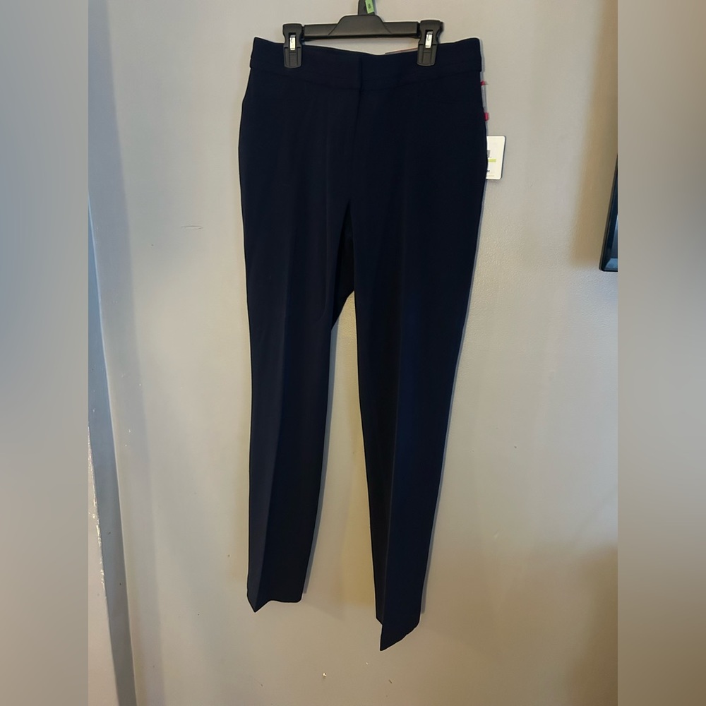 Rafaella Pants - Navy “Curvy Slim Leg” career pants NWT - Picture 4 of 15